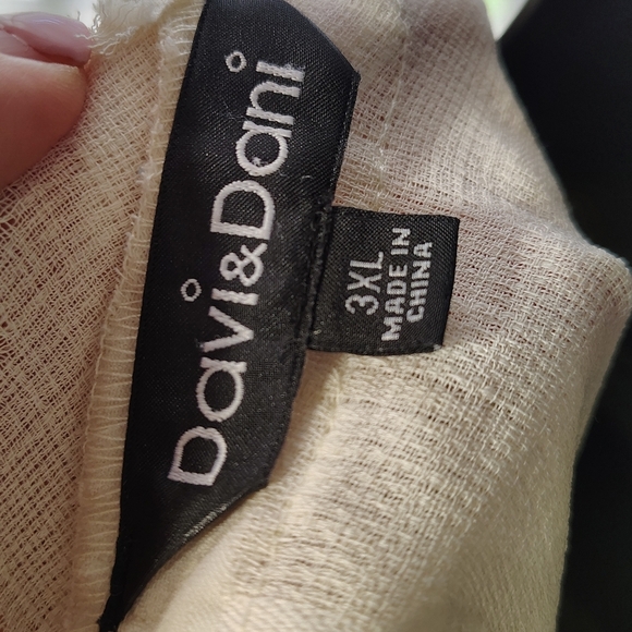 Davi & Dani Top Womens 3X Boho Lace  Cocquette Cottagecore Blouse - Picture 6 of 8